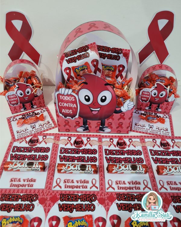 Kit dezembro vermelho - Imagem 5