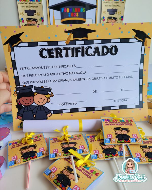 Kit formatura ABC - Imagem 20