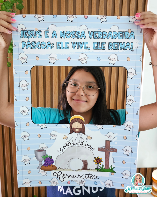 Kit páscoa cristã Jesus - Imagem 10