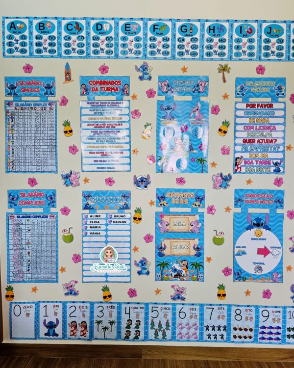 Combo Kit sala de aula Stitch - Imagem 4
