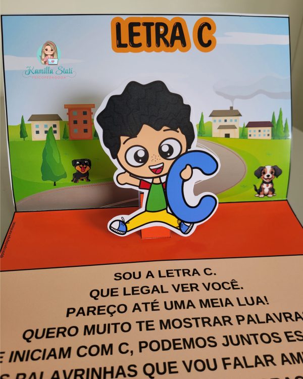 Livro 3D história do alfabeto - Imagem 7