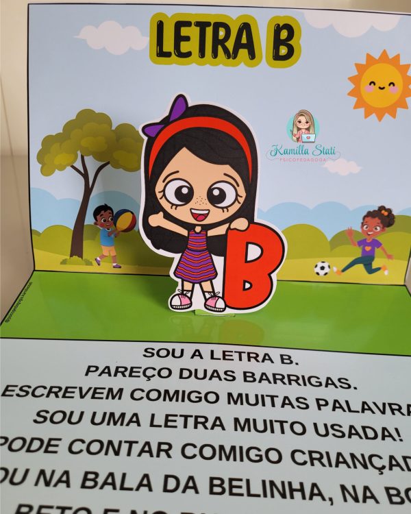 Livro 3D história do alfabeto - Imagem 6
