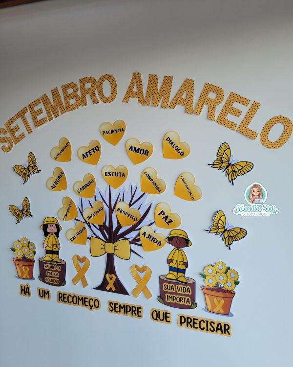 Painel setembro amarelo - Imagem 2