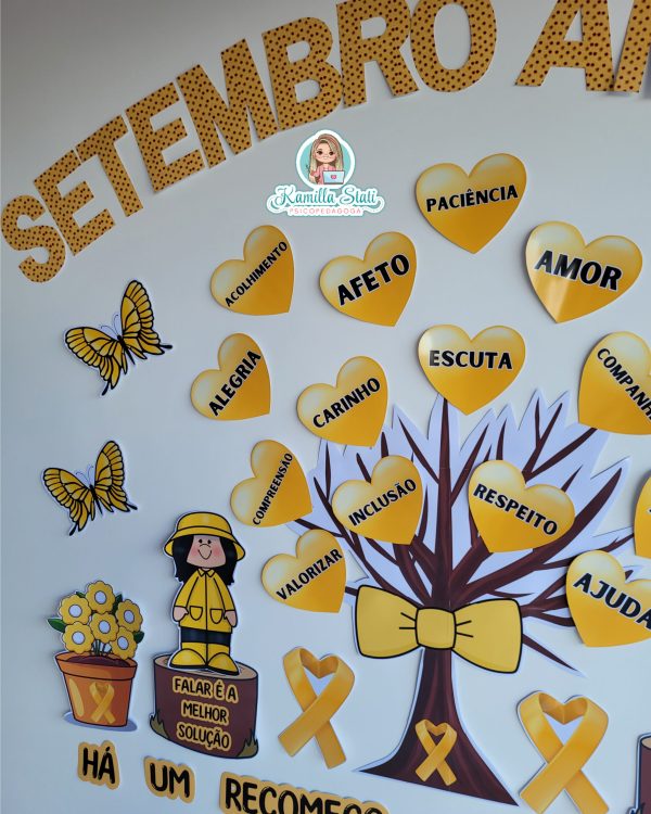 Painel setembro amarelo - Imagem 4