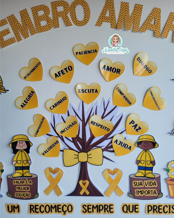Painel setembro amarelo - Imagem 5