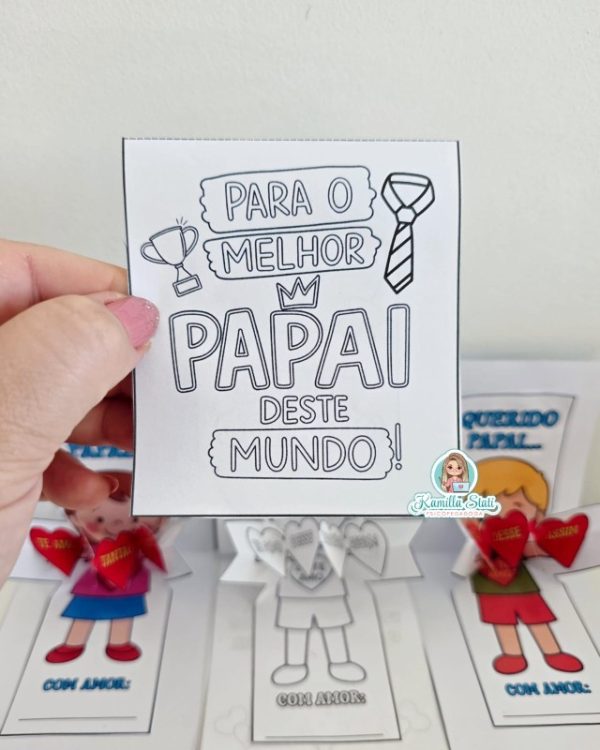 Cartão abraço do papai - Imagem 3