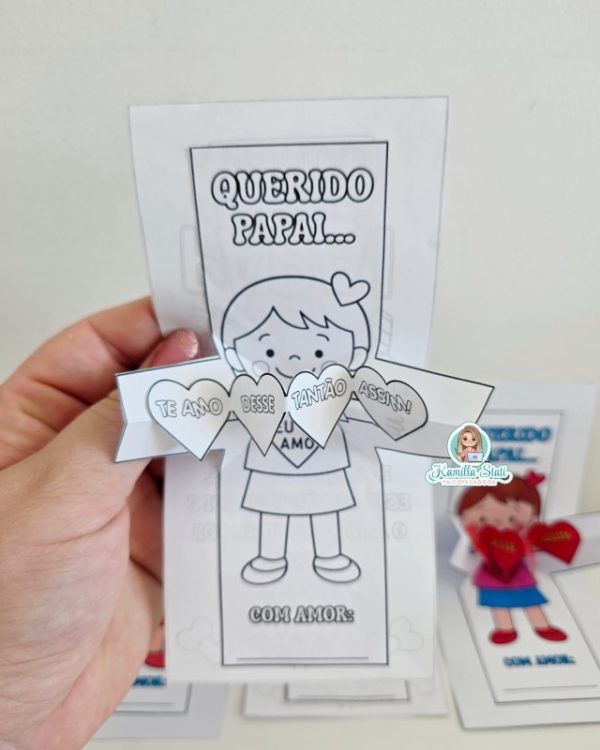 Cartão abraço do papai - Imagem 5