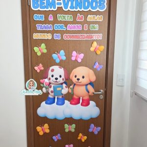 Decoração de porta volta às aulas Bobbie Goods