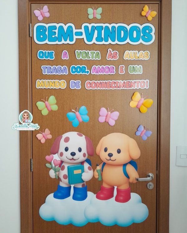 Decoração de porta volta às aulas Bobbie Goods - Imagem 3