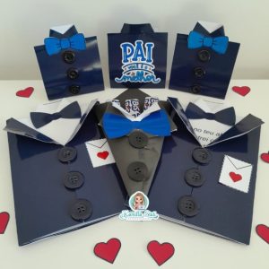 Kit dia dos pais camisa social