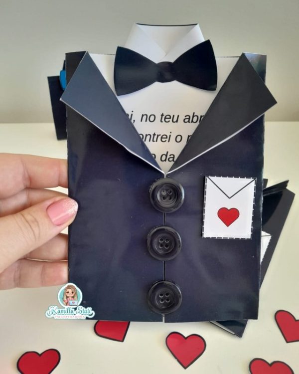 Kit dia dos pais camisa social - Imagem 3