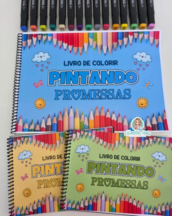 Livro para colorir: Pintando promessas - Imagem 2
