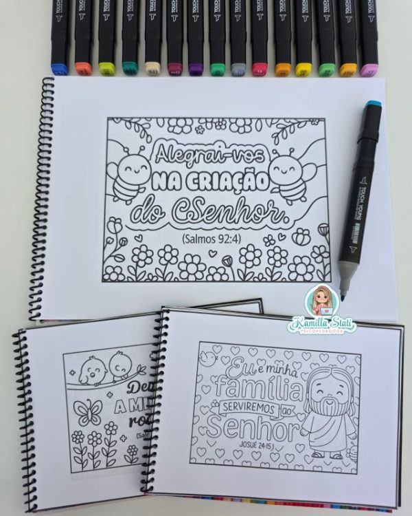 Livro para colorir: Pintando promessas - Imagem 3