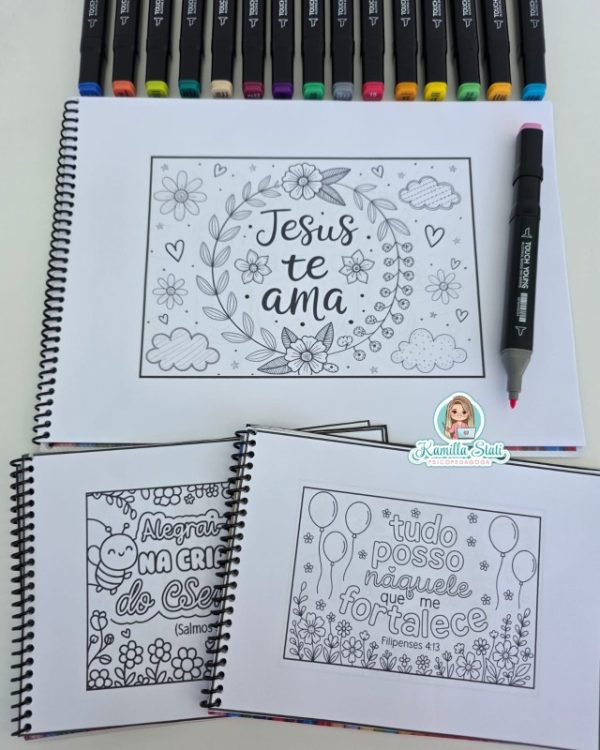 Livro para colorir: Pintando promessas - Imagem 4
