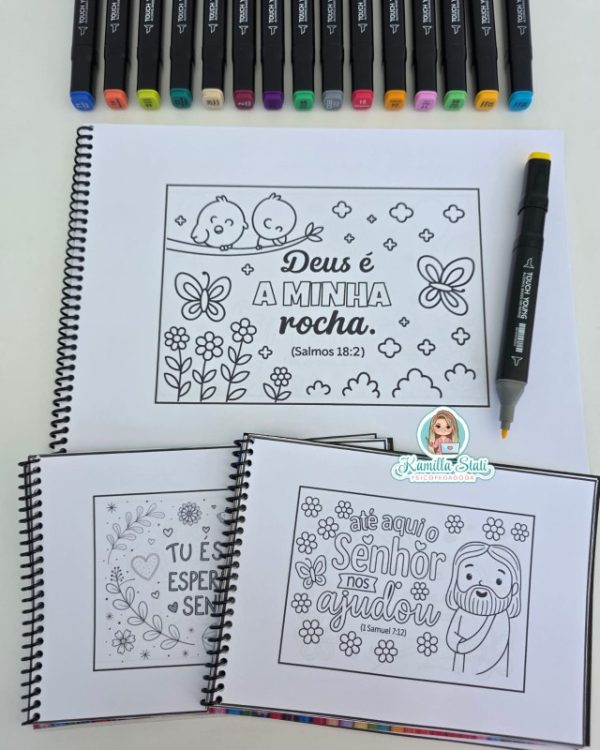 Livro para colorir: Pintando promessas - Imagem 5