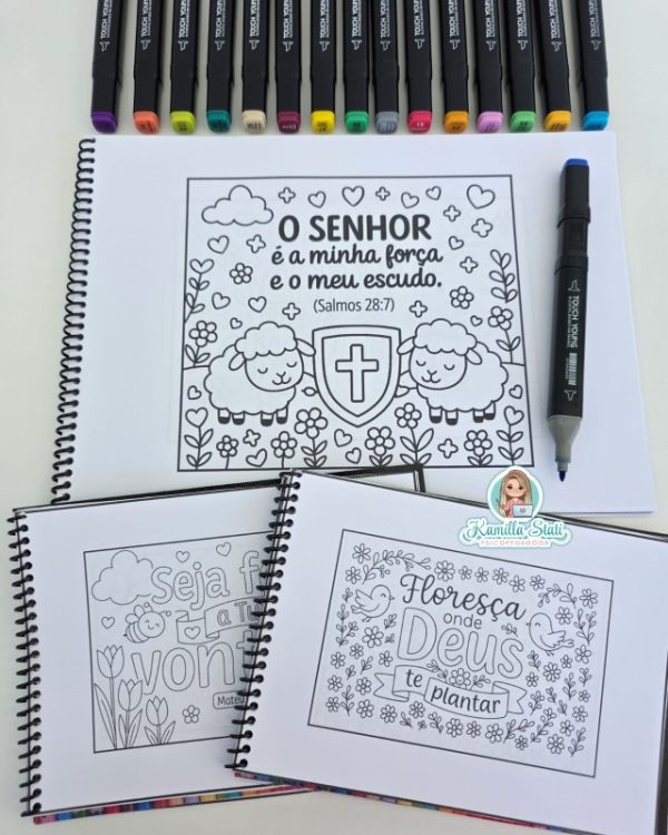 Livro para colorir: Pintando promessas - Imagem 7