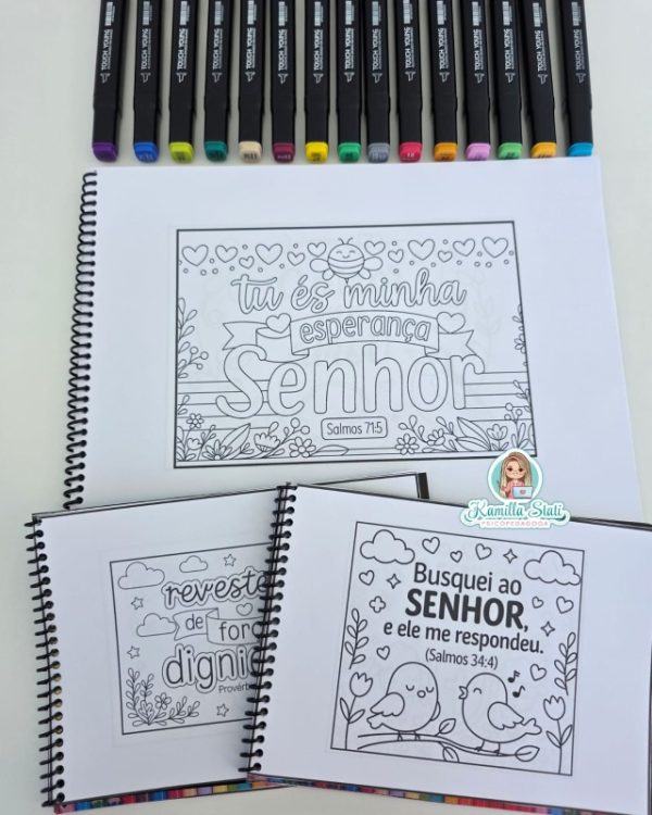 Livro para colorir: Pintando promessas - Imagem 9