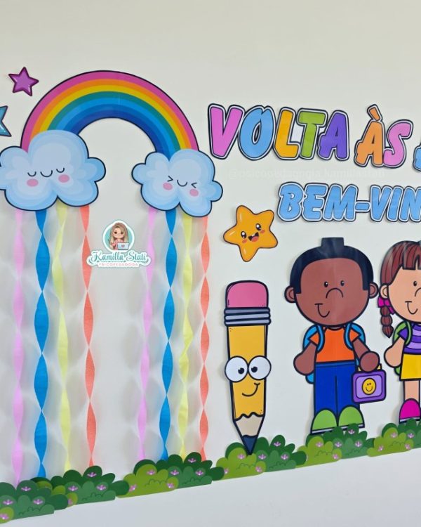 Painel volta às aulas: arco-íris - Imagem 3