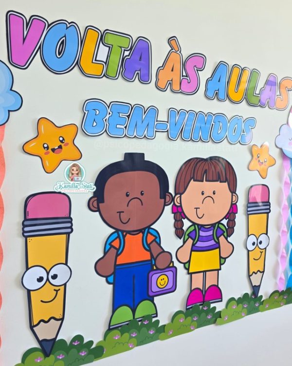 Painel volta às aulas: arco-íris - Imagem 5