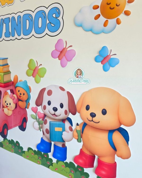 Painel volta às aulas Bobbie Goods - Imagem 3
