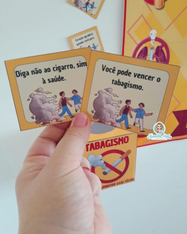 Mural + lembrancinhas Combate ao tabagismo - Imagem 7