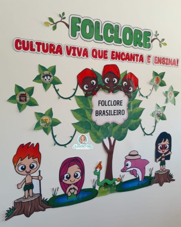 Painel Folclore árvore - Imagem 2