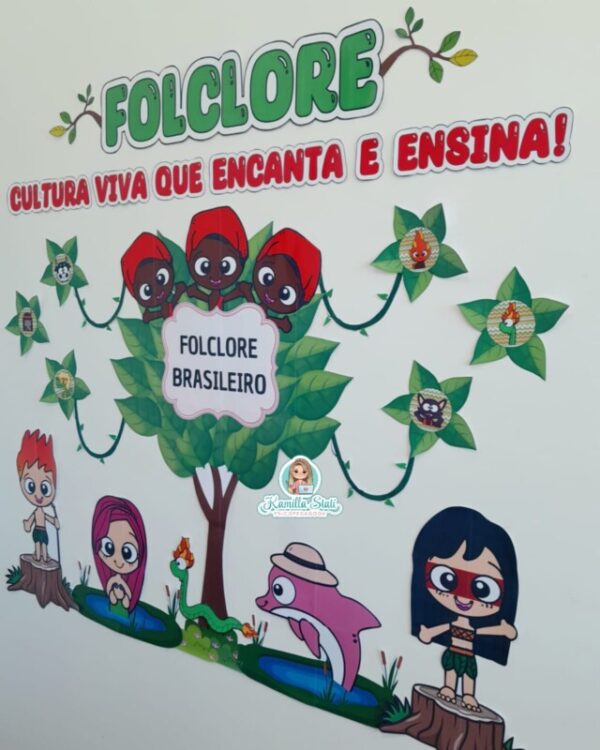 Painel Folclore árvore - Imagem 4