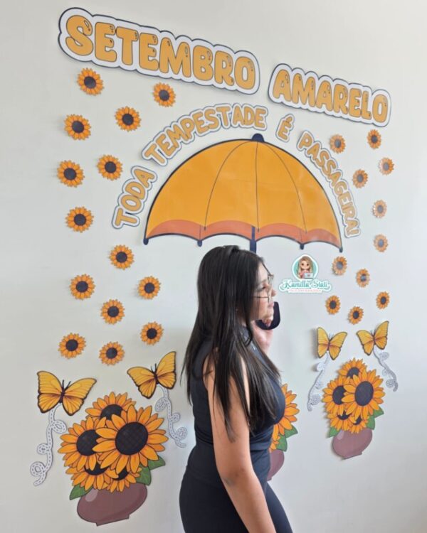 Painel para foto setembro amarelo - Imagem 2