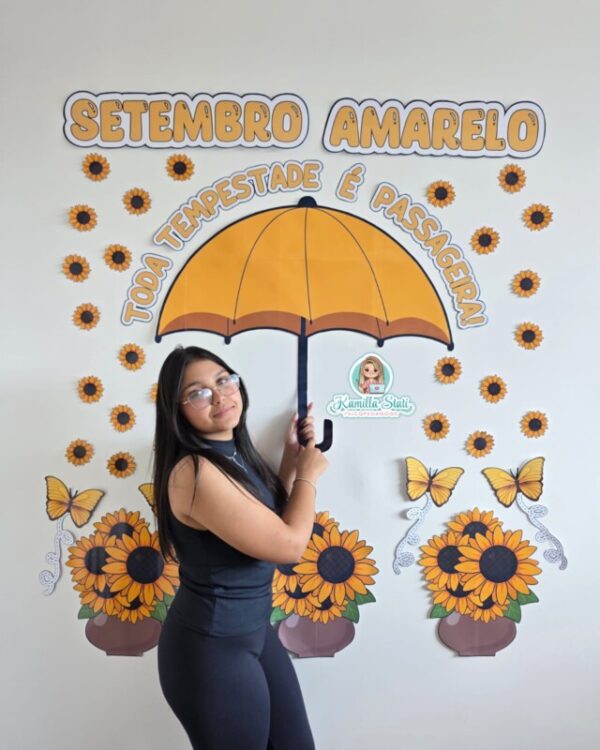 Painel para foto setembro amarelo - Imagem 4