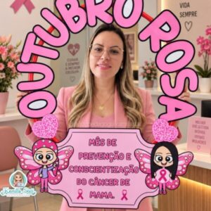 Bambolê para foto outubro rosa