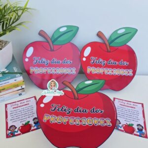 Lembrancinha dia dos Professores maça