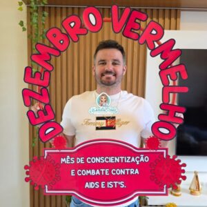 Bambolê para foto Dezembro Vermelho