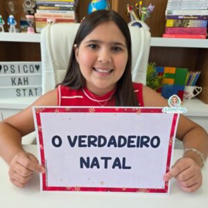 Plaquinhas para apresentação: o verdadeiro Natal