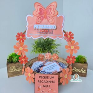 Cesta de Recadinhos – Fevereiro Laranja