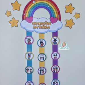 ️Saudações da Turma: arco-íris