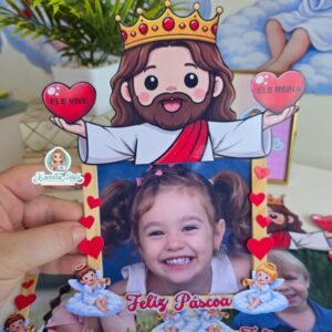 Porta-Retrato Páscoa Cristã