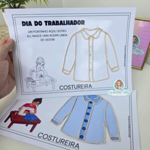 Atividade interativa Dia do Trabalhador: Costureira(o)