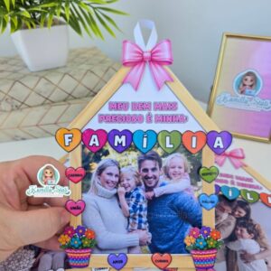 Casinha de Palitos Dia da Família