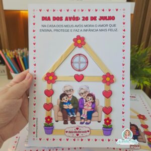 Casinha de Palitos: Dia dos avós