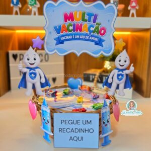 Cesta de recadinhos Multivacinação